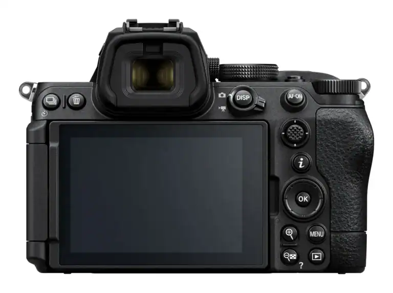 Parte trasera de la Nikon Z5 II 2025 ideal para video