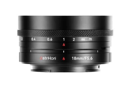 AstrHori lanza el objetivo 18mm f/5.6 APS-C Pancake-Shift