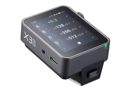 Godox X3 Pro: transmisor de flash con pantalla táctil para fotógrafos de estudio y exteriores