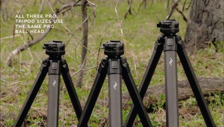 Peak Design Pro Tripod México especificaciones técnicas y disponibilidad local para fotógrafos profesionales
