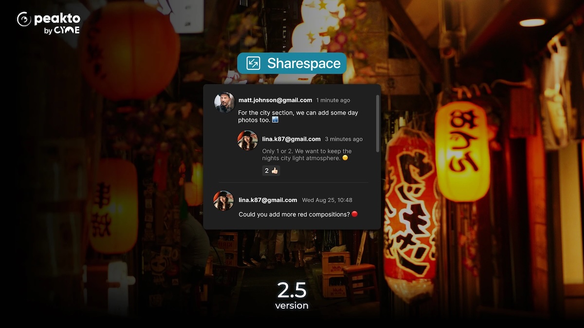 Peakto 2.5: gestor de fotos y videos con IA local para fotógrafos que evitan la nube