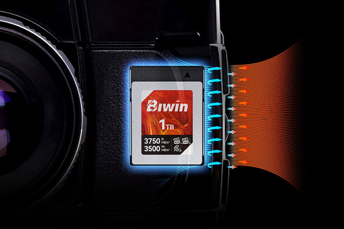 Biwin Amber CB500: Primera tarjeta de memoria CFexpress Tipo B con certificación VPG800