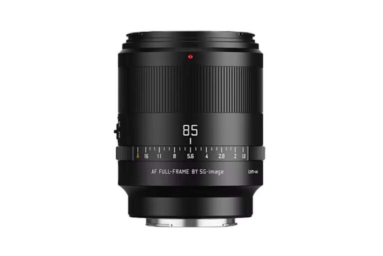 SG-Image AF 85mm f/1.8 STM para Sony E con anillo de apertura y AF/MF