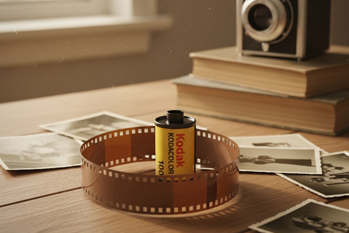 Kodak Kodacolor 100: película negativa a color ISO 100 con grano fino y tonos naturales para retrato y escaneo