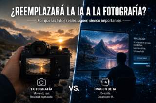 ¿La IA reemplaza a la fotografía? Por qué las fotos reales siguen siendo relevantes a pesar de la IA