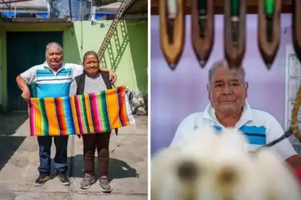 Tejiendo a mano en Tlaxcala: un encuentro con el telar de pedal